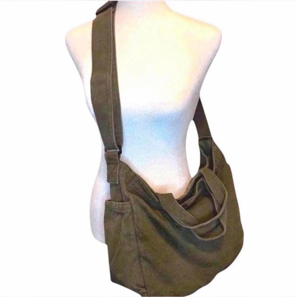 Amazing Unisex Vintage-style Canvas  Messenger Tote Bag / Crossbody Bag- New